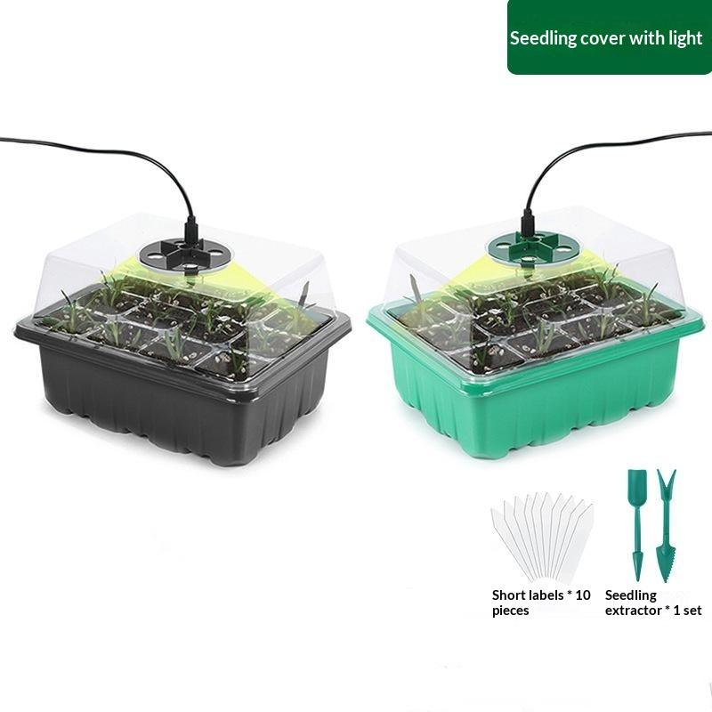 Humidity Dome Kit - 6/12-Cell Home Seed Starter Tray With