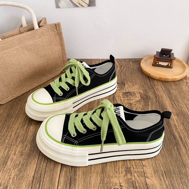 Thick Bottom Canvas Shoes Wome - Cutting Board Foam recension och pris