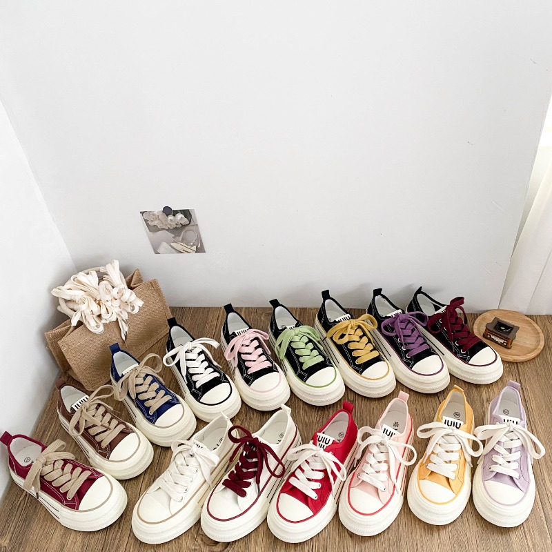 Thick Bottom Canvas Shoes Wome - Cutting Board Foam recension och pris