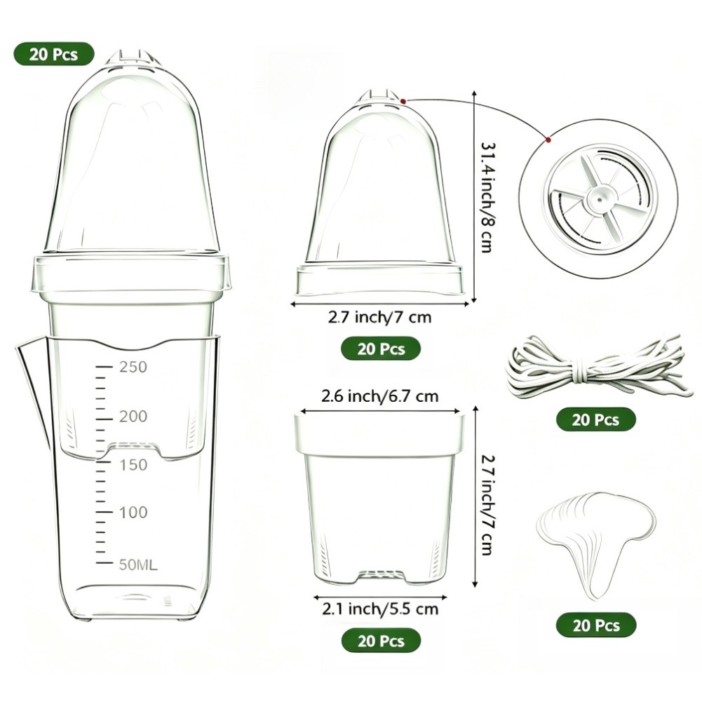 Self Watering Propagation Kit  - Humidity Dome Kit recension och pris